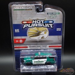 GreenMachine Pensacola, Florida - 2021 Chevrolet Tahoe Police Pursuit Vehicle - Hobby Exclusive - 1/64 Greenlight - 30381GR