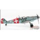 Messerschmitt Bf 109G / Swiss Air Force 7 Fliegerkompanie, J-704, 1944 / Hobby Master 1:48 HA8757