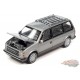 1985 Plymouth Voyager in Radiant Silver Metallic with Charcoal Lower Sides - Auto World - 1/64 - AWSP129 A