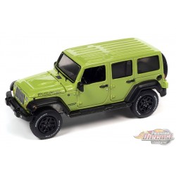 Jeep Wrangler Unlimited Moab Edition 2013 en vert Gecko - Auto World - 1/64 - AWSP130 B Passion Diecast