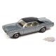 1966 Oldsmobile 442 in Silver Mist Poly with Flat Black Roof - Auto World - 1/64 - AWSP132 B Passion Diecast