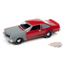 1976 Plymouth Road Runner Bright Red and Primer Gray - Project in Progress - Johnny Lightning 1/64 - JLSP233 B