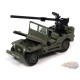 Willys Jeep MB 1973 Godzilla contre Megalon dans Olive Drab - Johnny Lightning 1/64 - JLSP314 Passion Diecast