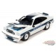 1978 Ford Mustang Cobra II in Gloss White with Blue Stripes - Johnny Lightning 1/64 - JLSP321 B Passion Diecast