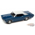 1966 Pontiac GTO en bleu barrière - Johnny Lightning 1/64 - JLSP325 A
