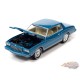 1980 Chevrolet Monte Carlo avec Bass Boat en poly bleu vif - Truck&Trailers - Johnny Lightning 1:64 - JLSP317 A