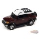 Toyota FJ Cruiser 2010 avec remorque de camping en rouge brique - Truck&Trailers - Johnny Lightning 1:64 - JLSP315 A