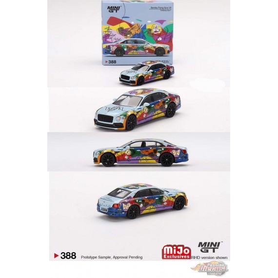 Bentley Flying Spur V8 - Unifying Spur - Limited Edition 8888 pcs - Mini GT - 1:64 - MGT00388 Passion Diecast