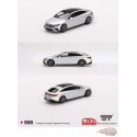 Mercedes-Benz EQS 580 4MATIC Argent high-tech métallisé - Mini GT - 1:64 - MGT00508