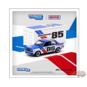 BRE Datsun 510 No.85 (Two-Tone Blue/White) with Container - Tarmac - 1/64 - T64-052-BRE85