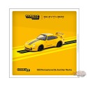 Porsche 993 remasterisée par Gunther Werks (jaune) - Tarmac - 1/64 - T64-TL054-YL