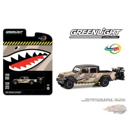 Indonesia Exclusive 2020 Jeep Gladiator Rubicon With Indian Motorcycle Livery Limited Edition - 1/64 Greenlight - 51525