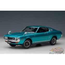 Toyota Celica Liftback 2000GT (RA25) 1973 (Turquoise Blue Metallic) - Autoart - 78767 Passion Diecast