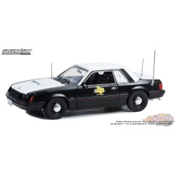 1982 Ford Mustang SSP - Texas Department of Public Safety  - Greenlight 1/18  - 13602 - Passion Diecast