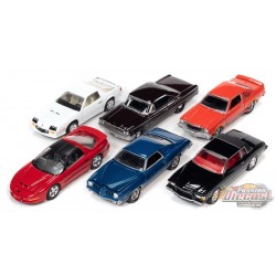 Muscle Cars USA 2021 Release 4 Version A  (6 cars set ) Johnny Lightning 1:64 - JLMC028 A