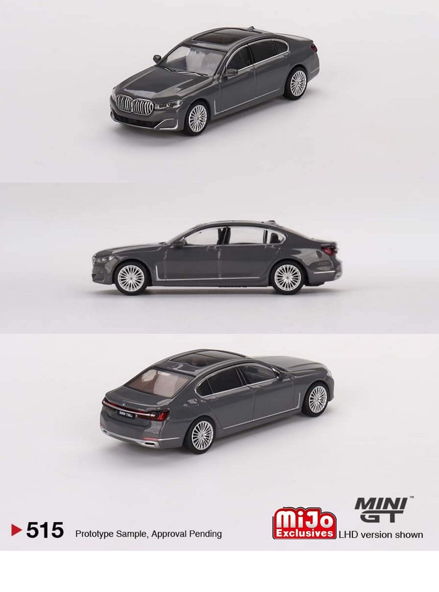  TrueScale Miniatures MINI GT 1/64 BMW 750Li xDrive Bernina Gray  Amber Effect (Right Handle) Finished Product : Arts, Crafts & Sewing