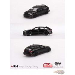 (Web Only)  ABT Audi RS6 Johann Abt Édition Signature Noir - Mini GT - 1:64 - MGT00514