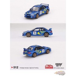 Subaru Impreza WRC97 1997 Rally Sanremo Winner No.3 - Mini GT - 1:64 - MGT00512 Passion Diecast