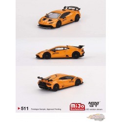 Lamborghini Huracán STO Arancio Borealis - Mini GT - 1:64 - MGT00511 Passion Diecast