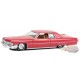 1973 Cadillac Coupe deVille in Custom Maroon - California Lowriders Series 3 -1/64 Greenlight - 63040 E