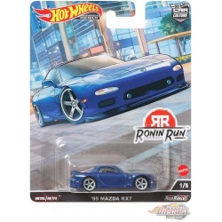 ( Web Only ) Ronin Run 1995 Mazda RX7 - Hot Wheels 1:64 - HCK13