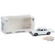 Police - 1980-89 Dodge Diplomat in White (WITHOUT LIGHT AND PUSH BAR) - Hobby Exclusive - 1/64 Greenlight - 43006 A