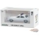 Police - 1980-90 Chevrolet Caprice with Light Bar and Push Bar in White - Hobby Exclusive - 1/64 Greenlight - 43005 B