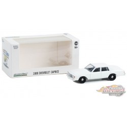 Police - 1980-90 Chevrolet Caprice in White (WITHOUT LIGHT AND PUSH BAR) - Hobby Exclusive - 1/64 Greenlight - 43005 A