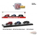 Edelbrock Equipment Co. Ford 3 Cars Set  Auto-Haulers Release HS02 - M2 Machine - 1:64 - 36000-HS02