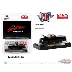 (Web Only) 1992 Chevrolet C1500 SS454 Black - M2 Machine - Hobby Exclusive - 1:64 - 31500-MJS53