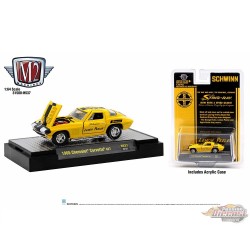 1966 Chevrolet Corvette 427 Schwinn Lemon Peeler - M2 Machine - Hobby Exclusive - 1:64 - 31500-HS37  Passion Diecast