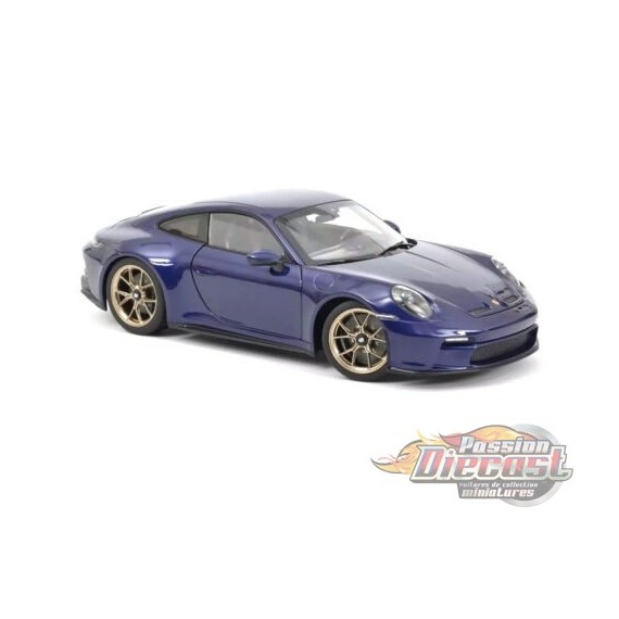 Porsche 911 GT3 with Touring Package 2021 Blue Metallic - Norev - 1-18 - 187302 - Passion Diecast