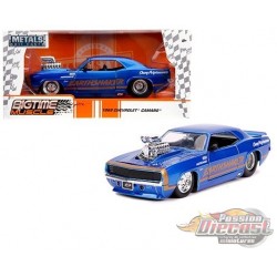 1969 Chevrolet Camaro with Blow Engine Earthshaker - Bigtime Muscle - Jada 1/24 - 31323