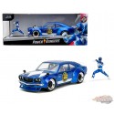 Blue Ranger & 1974 Mazda RX-3 - Power Rangers - Jada 1/24 - 34389