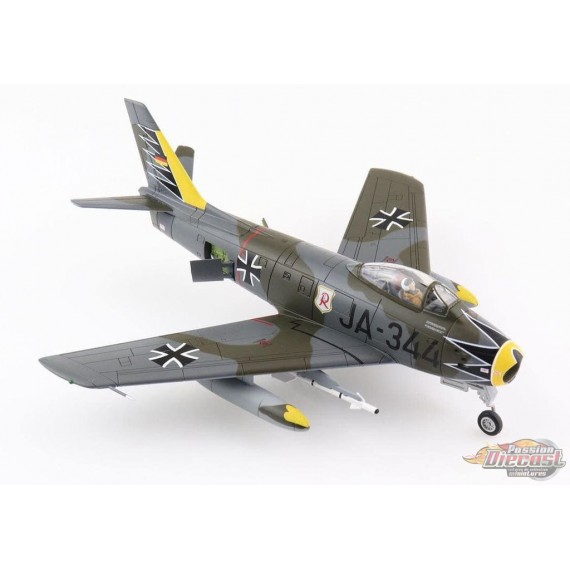 Canadair Sabre Mk 6 - Luftwaffe JG 71 Richthofen, JA-344, Eckhard Wendt, Ahlhorn AB, Germany 1961 / Hobby Master 1:72 HA4319