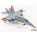 (Free shipping) McDonnell Douglas F/A-18C Hornet Swiss Air Force 11 Staffel Tigers, Meiringen AB, Switzerland / HM 1:72 HA3572