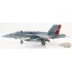 McDonnell Douglas F/A-18C Hornet Swiss Air Force 11 Staffel Tigers, Meiringen AB, Switzerland 2014 / Hobby Master 1:72 HA3572