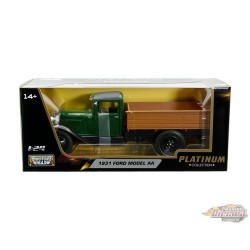 1931 Ford Model AA Pickup (Green) - Platinum Collection - Motormax 1-24 - 79377PTM GRN - Passion Diecast 