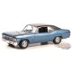 1969 Chevrolet Nova in Blue with Black Vinyl Top The Mod Squad (TV Series 1968-73) - 1/18 - GMP - 18973 Passion Diecast 