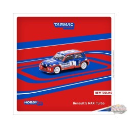 Renault 5 MAXI Turbo Tour de Corse - Vainqueur du Rallye de France 1985 - Tarmac - 1/64 - T64-TL061-85TDC03 Passion Diecast