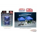 2 Pack Canopy Set - 2 pieces Diecast - American Diorama - 1/64 - AD-76517MJ