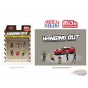 Hanging Out Set - 6 pieces Diecast - American Diorama - 1/64 - AD-76514MJ