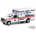 City of New York Emergency Medical Service - HAZ TAC Ambulance - 1994 Ford F-250 - Hobby Exclusive - 1/64 Greenlight - 67064