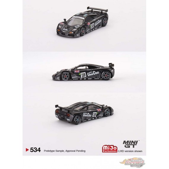 MC LAREN F1 GTR N.42 24H LM 1995 SOURD-POULAIN-MAURY LARIBIERE 1:18