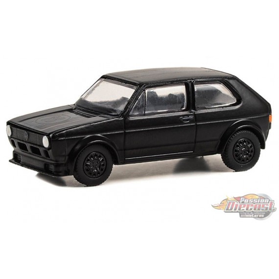 Black Bandit Racing - 1980 Volkswagen Rabbit Widebody - Black Bandit Series 28 - 1/64 Greenlight - 28130 C