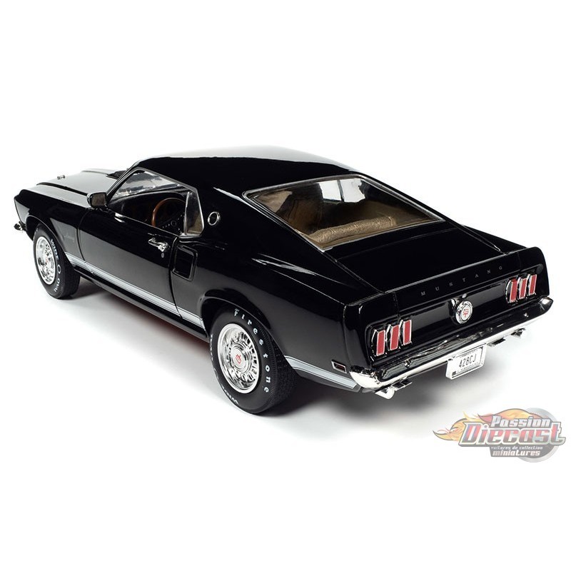 1969 Mustang Gt 2+2 In Raven Black - Auto World   American Muscle - 1  