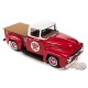 Texaco Truck Series No.39 - 2022 1956 Ford F100 Service Station Pickup Truck Red - Auto World & Round 2 - 1/24 - CP7961