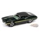 Trivial Pursuit - Ford Gran Torino Sport 1972 en poly vert foncé avec bandes latérales jaunes - Johnny Lightning 1/64 - JLSP239