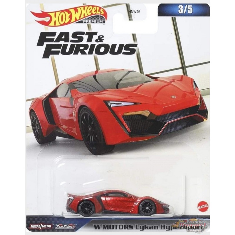 Hot Wheels Car Culture 164 Fast And Furious Premium 2023 B Assortment Set Of 5 Cars 7535