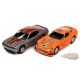 Mopar Pack - 2008 Dodge Viper SRT 10 - 2014 Dodge Challenger R/T - Set of 2 - Johnny Lightning - 1:64 - JLSP319 B